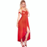 CHILIROSE - CR 3716 BABYDOLL LARGO ROJO S/M