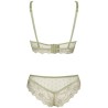 LIVCO CORSETTI FASHION - PINE LC 90667 SUJETADOR + PANTY KHAKI S/M