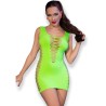 CHILIROSE - CR 4621 VESTIDO VERDE S/M