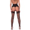 LIVCO CORSETTI FASHION - JELLY LC 90673 LIGUERO + MEDIAS NEGRO L/XL