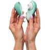 WOMANIZER - LIBERTY 2 ESTIMULADOR & SUCCIONADOR CLITORIS VERDE CLARO