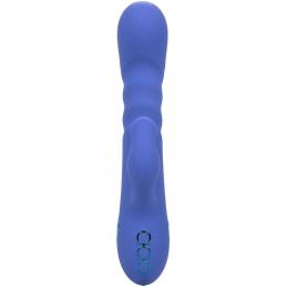 CALIFORNIA EXOTICS - L.A LOVE VIBRADOR & SUCCIONADOR AZUL BY CALIFORNIA DREAMING