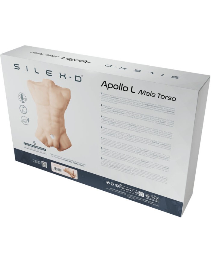 SILEXD - APOLLO L TORSO REALISTICO MASCULINO