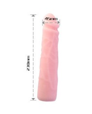 BAILE - DILDO SILICONA TACTO PIEL REALISTICO 19 CM COLOR CAJA ALEATORIO