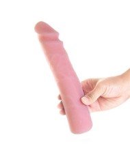 BAILE - DILDO SILICONA TACTO PIEL REALISTICO 23 CM