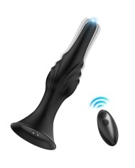 ARMONY - VIBRADOR & PLUG ANAL CONTROL REMOTO NEGRO