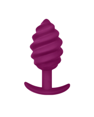 G-VIBE - GPLUG TWIST 2 PLUG ANAL MORADO