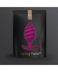 G-VIBE - GPLUG TWIST 2 PLUG ANAL MORADO