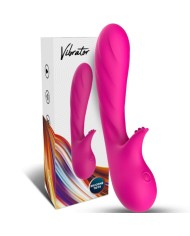 ARMONY - ROMANCE VIBRADOR CON ESTIMULADOR FUCSIA