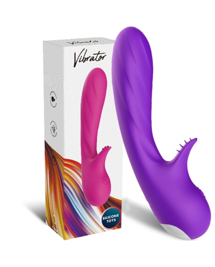 ARMONY - ROMANCE VIBRADOR CON ESTIMULADOR VIOLETA