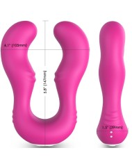 ARMONY - SERAPH VIBRADOR DOBLE CONTROL REMOTO FUCSIA