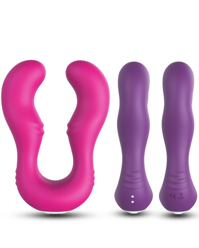 ARMONY - SERAPH VIBRADOR DOBLE CONTROL REMOTO FUCSIA