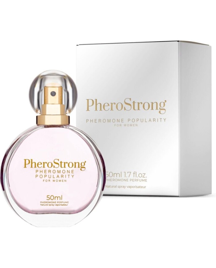 PHEROSTRONG - PERFUME CON FEROMONAS POPULARITY PARA MUJER 50 ML