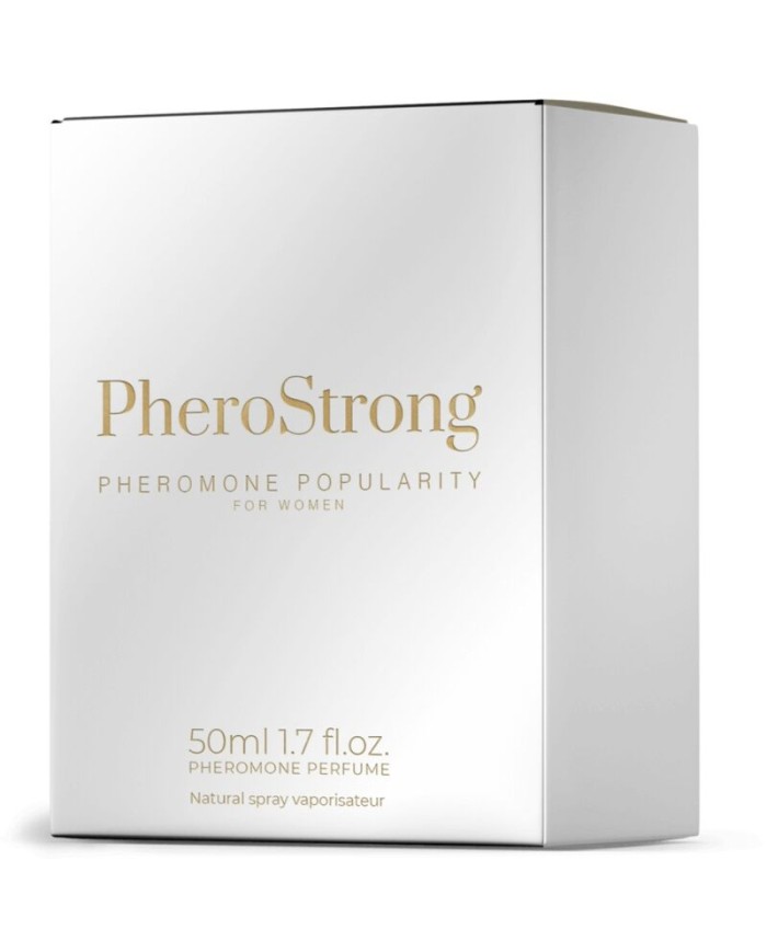 PHEROSTRONG - PERFUME CON FEROMONAS POPULARITY PARA MUJER 50 ML