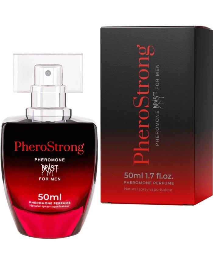 PHEROSTRONG - PERFUME CON FEROMONAS BEAST PARA HOMBRE 50 ML