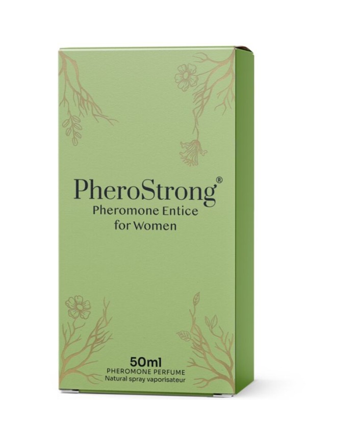 PHEROSTRONG - PERFUME CON FEROMONAS ENTICE PARA MUJER 50 ML