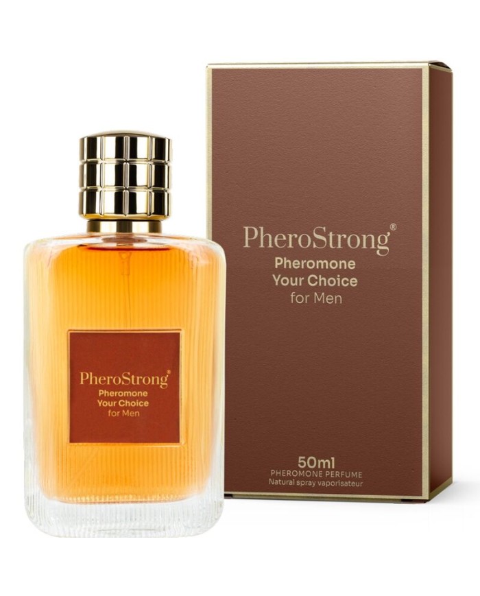 PHEROSTRONG - PERFUME CON FEROMONAS YOUR CHOICE PARA HOMBRE 50 ML