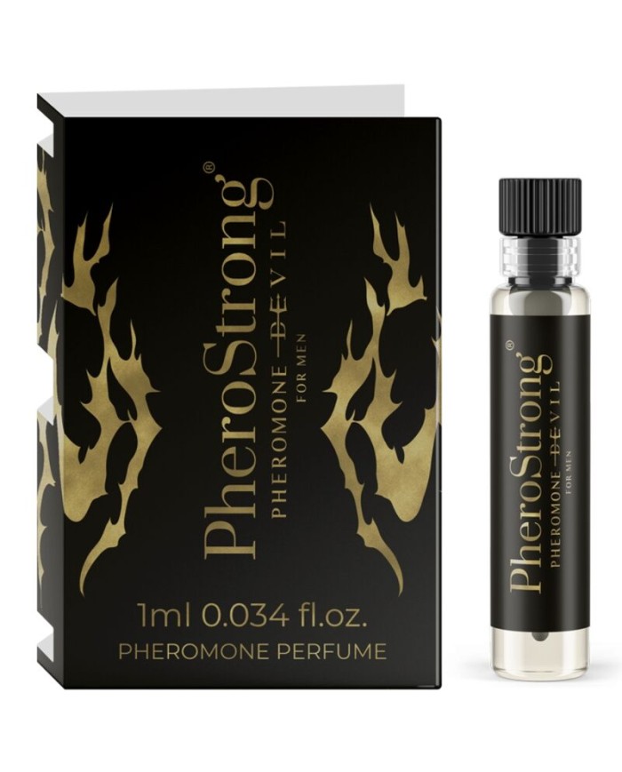 PHEROSTRONG - PERFUME CON FEROMONAS DEVIL PARA HOMBRE 1 ML