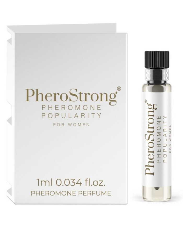 PHEROSTRONG - PERFUME CON FEROMONAS POPULARITY PARA MUJER 1 ML