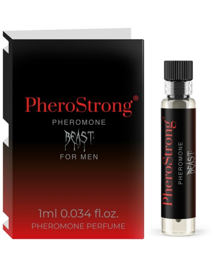 PHEROSTRONG - PERFUME CON FEROMONAS BEAST PARA HOMBRE 1 ML