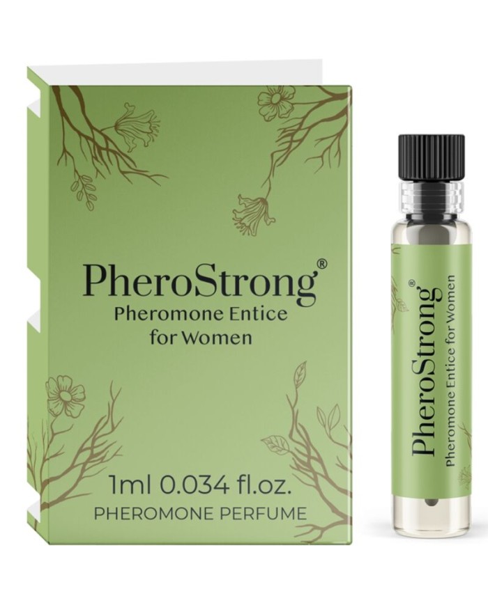 PHEROSTRONG - PERFUME CON FEROMONAS ENTICE PARA MUJER 1 ML