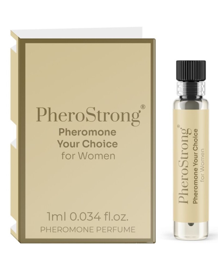 PHEROSTRONG - PERFUME CON FEROMONAS YOUR CHOICE PARA MUJER 1 ML