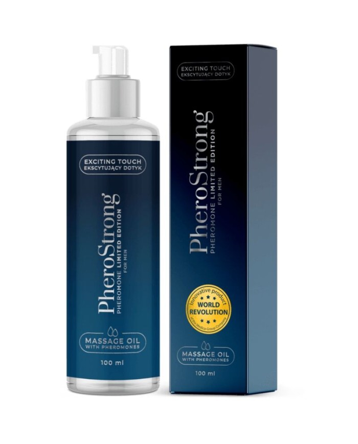 PHEROSTRONG - ACEITE DE MASAJE LIMITED EDITION PARA HOMBRE 100 ML