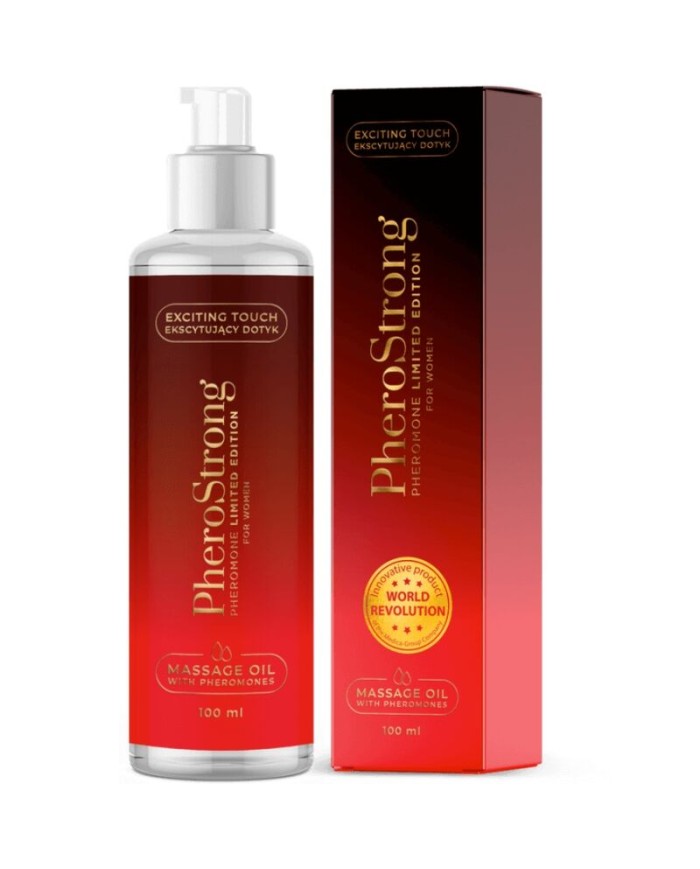 PHEROSTRONG - ACEITE DE MASAJE LIMITED EDITION PARA MUJER 100 ML