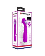 PRETTY LOVE - HECTOR VIBRADOR ELECTROSHOCK RECARGABLE & IMPERMEABLE MORADO