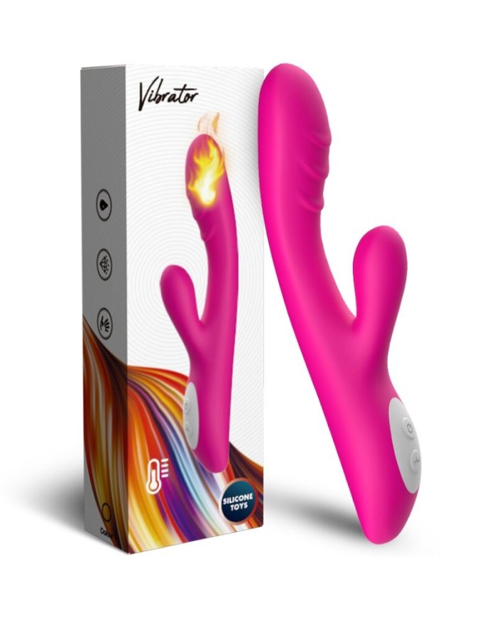 ARMONY - SPARK VIBRADOR EFECTO CALOR FUCSIA