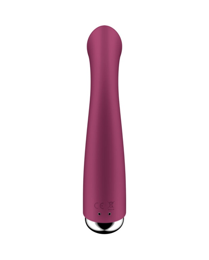 SATISFYER - SPINNING G-SPORT 1 VIBRADOR ROTADOR ROJO