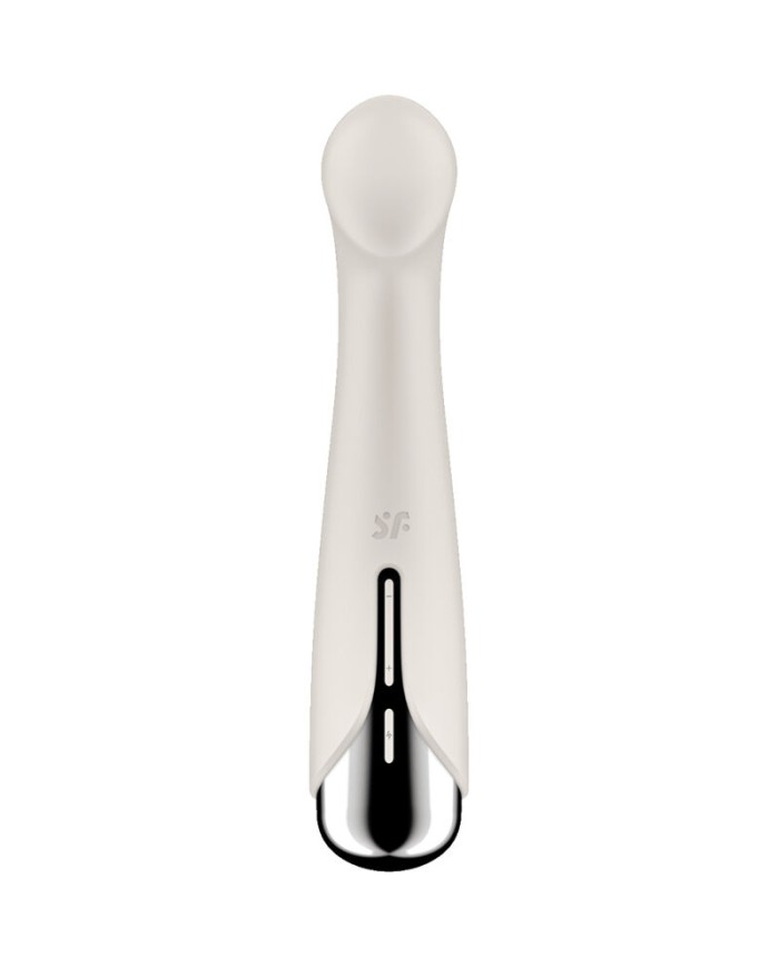 SATISFYER - SPINNING G-SPORT 1 VIBRADOR ROTADOR BEIGE