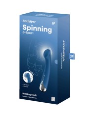 SATISFYER - SPINNING G-SPORT 1 VIBRADOR ROTADOR AZUL