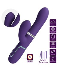 PRETTY LOVE - VIBRADOR PUNTO G MULTIFUNCIÓN MORADO