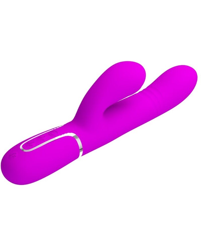 PRETTY LOVE - VIBRADOR PUNTO G MULTIFUNCIÓN FUCSIA