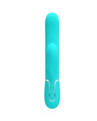 PRETTY LOVE - PERLITA VIBRADOR PUNTO G 3 EN 1 MULTIFUNCIÓN VERDE AGUA