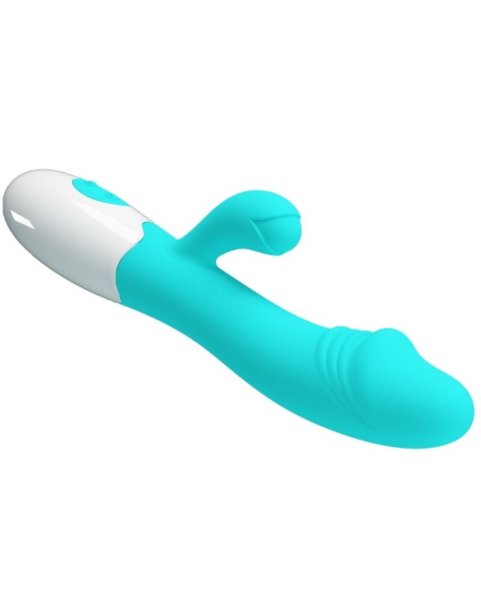 PRETTY LOVE - SNAPPY VIBRADOR PUNTO G VERDE AGUA