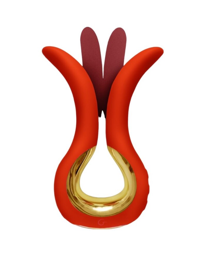 G-VIBE - GVIBE MAXI VIBRADOR CON DOS PUNTAS FLEXIBLES CORAL