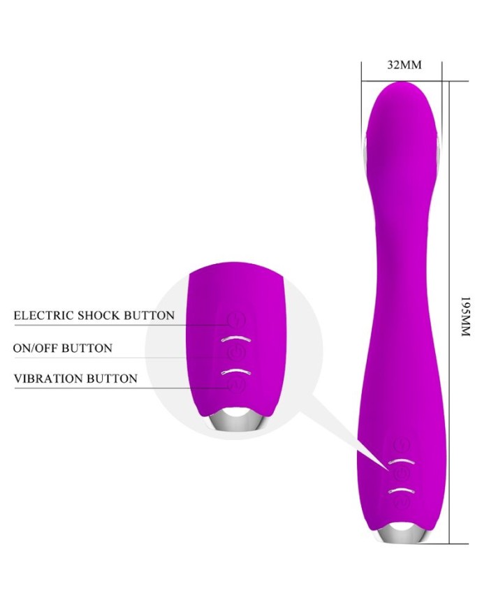 PRETTY LOVE - HECTOR VIBRADOR ELECTROSHOCK APP GRATUITA VIOLETA