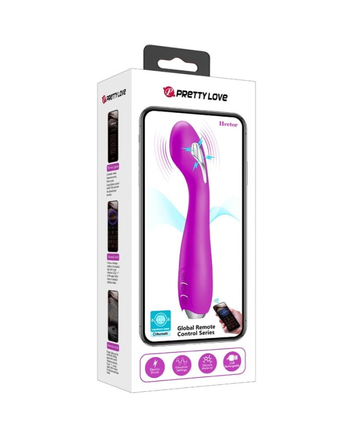 PRETTY LOVE - HECTOR VIBRADOR ELECTROSHOCK APP GRATUITA VIOLETA