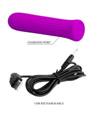 PRETTY LOVE - BLANCHE VIBRADOR ESTIMALADOR ROSA