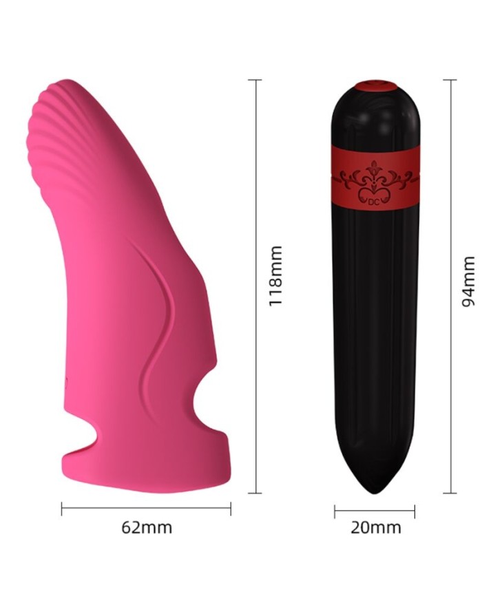 ARMONY - AURORA VIBRADOR DEDAL FUCSIA