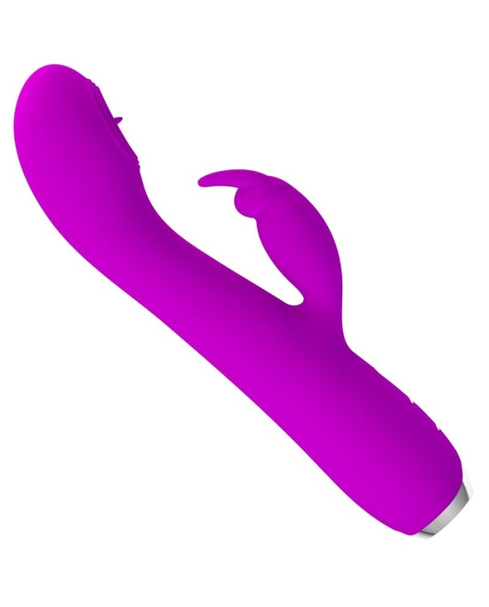 PRETTY LOVE - RACHEL VIBRADOR RECARGABLE CON SUCCIONADOR MORADO