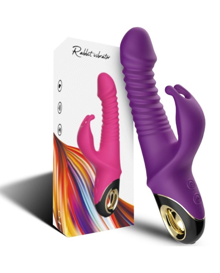 ARMONY - ZING DILDO VIBRADOR RABBIT VIOLETA