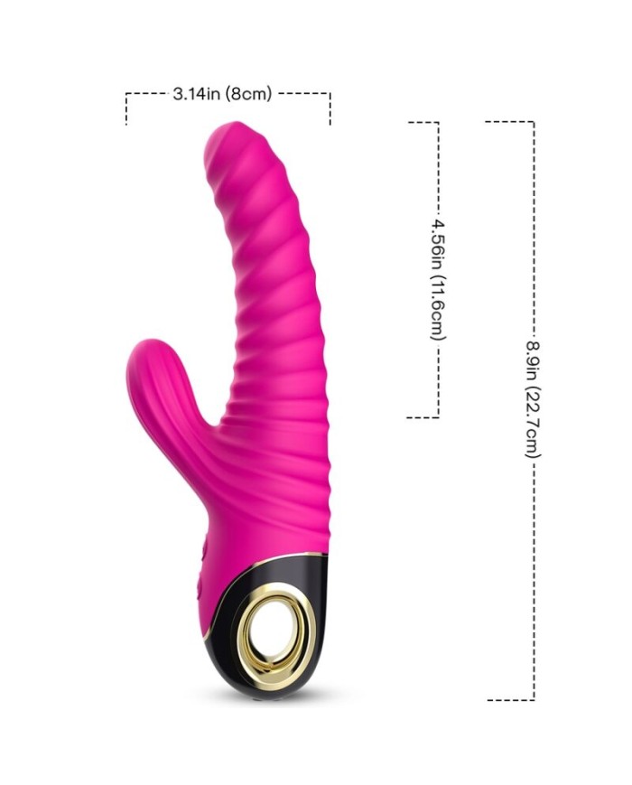 ARMONY - ETERNITY VIBRADOR SILICONA FUCSIA