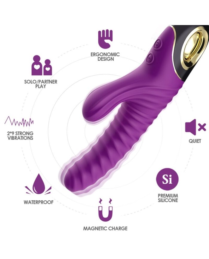 ARMONY - ETERNITY VIBRADOR SILICONA VIOLETA