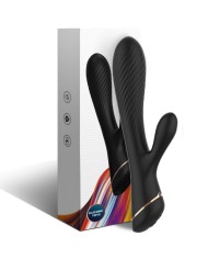 ARMONY - VIBRADOR RABBIT SILICONA NEGRO