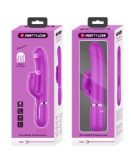 PRETTY LOVE - VIBRADOR RABBIT CON LICKING FUCSIA