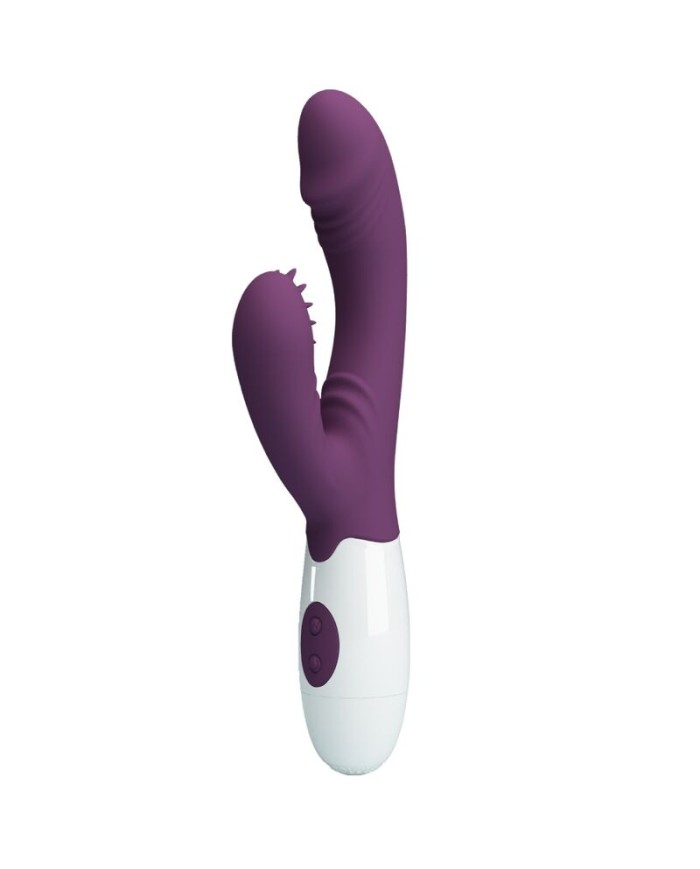 PRETTY LOVE - ANDRE VIBRADOR RABBIT & ESTIMULADOR PUNTO G MORADO