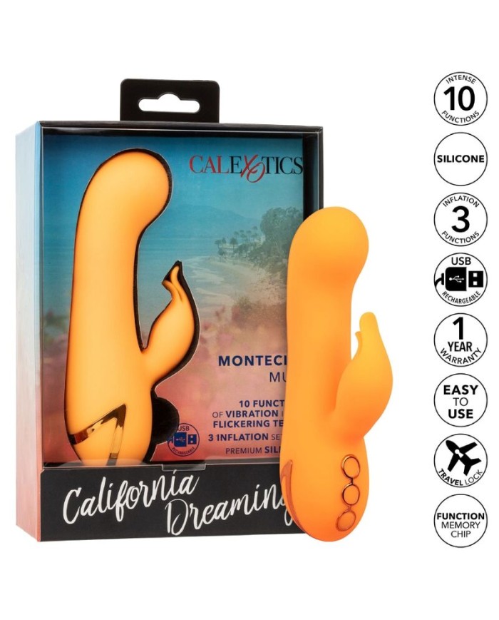 CALEXOTICS - MONTECITO MUSE VIBRADOR RABBIT NARANJA BY CALIFORNIA DREAMING